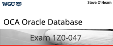 WGU-1Z0-047 - [ORACLE PRESS] OCE Oracle Database SQL Certified Expert Course for Exam 1Z0-047